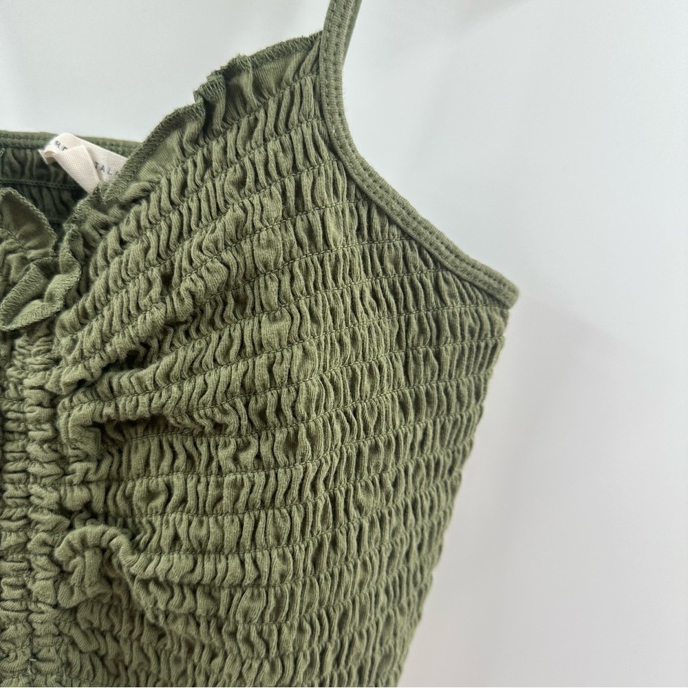 Aeropostale Smocked Cropped Tank Top 3-Pack – Adjustable Front Tie - Picture 7 of 12